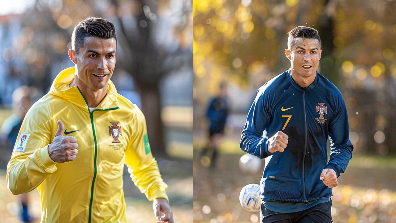 Cristiano Ronaldo Shares His Extraordinary Ball-Juggling Skills with Al-Nassr Teammates