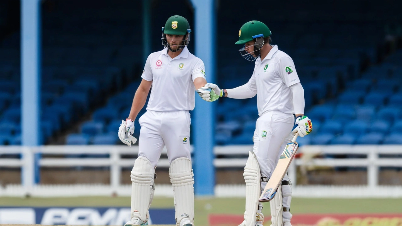 Rain Halts Play in South Africa vs West Indies 1st Test: Match Hangs in Balance