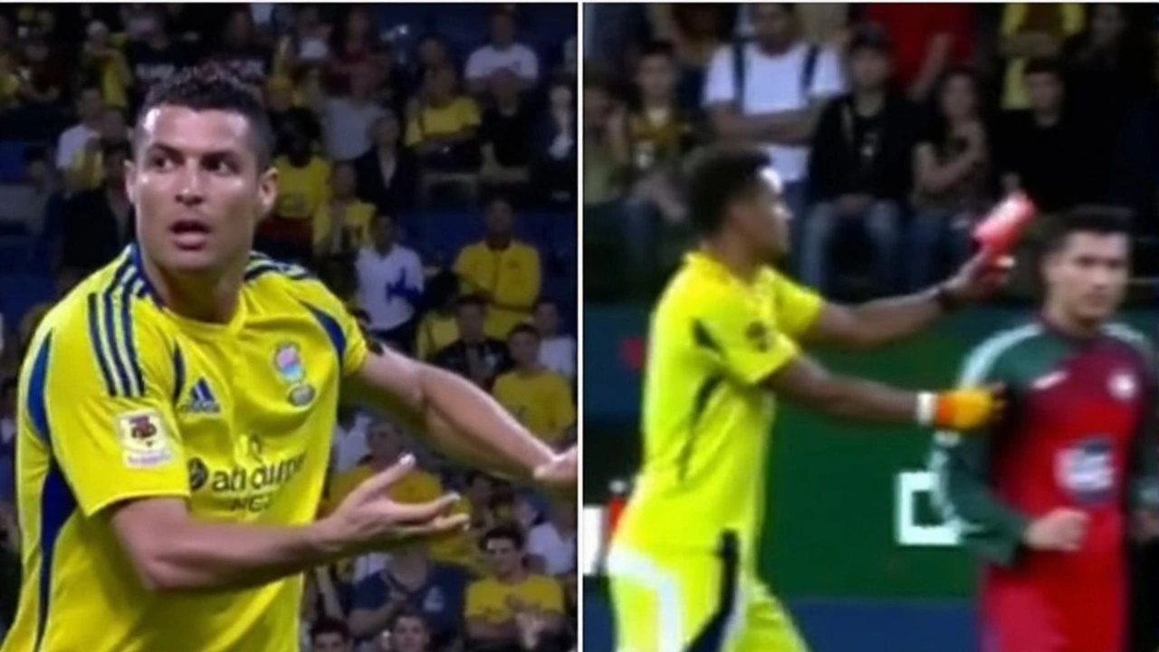 Cristiano Ronaldo's Frustration Boils Over as Jhon Duran Sees Red for Al-Nassr